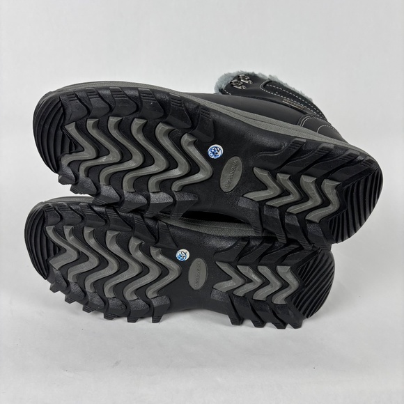Mishansha Unisex Winter Boots Size 42, Men 9 - Women 11.5 Outdoor Lined, Leather - Picture 10 of 11